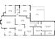 Main level floor plan showing kitchen, living room, bedrooms, and baths at 1748 N Pelham Ne Rd, Atlanta, GA 30324