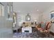 Bright living room with elegant furnishings, rug, and stylish decor at 1748 N Pelham Ne Rd, Atlanta, GA 30324