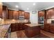 Gourmet kitchen with stainless steel appliances, granite countertops, and a large island at 237 Parc Drive Dr, Canton, GA 30114
