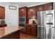 Gourmet kitchen with stainless steel appliances, double ovens, and granite countertops at 237 Parc Drive Dr, Canton, GA 30114