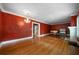 Spacious living room with hardwood floors, chandelier, and natural light at 1276 Lanier Ne Blvd, Atlanta, GA 30306