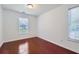 Bedroom with hardwood floors and natural light at 1331 Memorial Se Dr, Atlanta, GA 30317