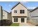 Backyard featuring a lawn, and two story home at 3968 Oak Glenn Dr, Duluth, GA 30096