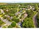 Neighborhood aerial view with mature trees and manicured lawns, showcasing a desirable community near roads at 1607 Boulder Walk Se Dr, Atlanta, GA 30316