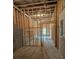 Unfinished basement framed with wood, with light entering from windows, ready for customization, offers versatility at 195 Silvercrest Dr, Acworth, GA 30101