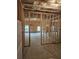 Unfinished basement framed with wood, ready for customization, shows a versatile space ready to be made a home at 195 Silvercrest Dr, Acworth, GA 30101