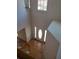 Bright two-story foyer with hardwood floors, a decorative front door, and a staircase at 4217 Mill Grove Sw Ln, Smyrna, GA 30082