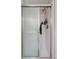Tiled shower stall with modern fixtures and glass door at 8895 Club River Dr, Roswell, GA 30076