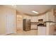 Well-equipped kitchen with granite countertops and stainless steel refrigerator at 136 Parkstone Way, Marietta, GA 30066