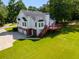 Well-maintained home exterior with a spacious deck, great for outdoor enjoyment at 5077 Fieldview Dr, Douglasville, GA 30135