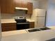 Functional kitchen features appliances, cabinets, and a double sink at 17301 Waldrop Cv, Decatur, GA 30034