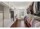 Large walk-in closet with custom shelving and racks for ample storage at 2585 Drew Valley Ne Rd, Brookhaven, GA 30319