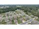 Aerial shot showcasing a neighborhood lined with houses near wooded areas at 1173 Gaines St, Jonesboro, GA 30238