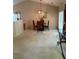 Dining room with a round table, four chairs, and neutral-toned decor at 2863 Hillvale Cove Dr, Lithonia, GA 30058