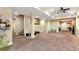 Finished basement featuring carpet floors, recessed lighting, and decorative accents at 3332 Heathchase Ln, Suwanee, GA 30024