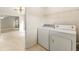 Convenient laundry area with washer and dryer connections near living space at 85 Old Gettysburg Way, Dallas, GA 30157