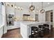 Well-equipped kitchen with a center island, modern appliances, and ample counter space perfect for cooking at 1241 Hightower Nw Xing, Marietta, GA 30060