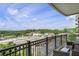 Balcony view overlooking trees and city views with outdoor furniture at 3820 Roswell Ne Rd # 510, Atlanta, GA 30342