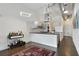 Open-concept kitchen with stainless steel appliances, modern lighting, and an open layout, perfect for entertaining guests at 3820 Roswell Ne Rd # 510, Atlanta, GA 30342