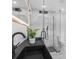 Modern bathroom featuring a glass shower, and double vanity at 1603 Ezra Church Nw Dr, Atlanta, GA 30314
