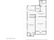 Basement floorplan showcasing layout, including basement areas, utility, bathroom, and closet spaces at 1603 Ezra Church Nw Dr, Atlanta, GA 30314