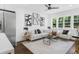 Bright living room with neutral colors, modern art, and lots of natural light at 1603 Ezra Church Nw Dr, Atlanta, GA 30314
