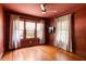 A spacious bedroom with hardwood floors and large windows at 1256 Euclid Ne Ave, Atlanta, GA 30307