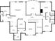 Second floor layout displaying primary bedroom with walk-in closets and baths, plus additional bedrooms and laundry room at 2604 Heltonwood Ct, Buford, GA 30519