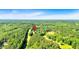 A bird's eye view of a lovely rural property surrounded by lush green trees at 179 Hogan Rd, Brooks, GA 30205