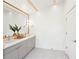 Bright bathroom with double sink vanity and modern lighting at 1815 Coventry Rd, Decatur, GA 30030
