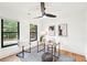 Bright bedroom features a modern ceiling fan and ample natural light at 1815 Coventry Rd, Decatur, GA 30030