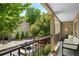 Private balcony overlooking a serene landscaped area, perfect for relaxing and enjoying the outdoors at 3655 Habersham Ne Rd # 203, Atlanta, GA 30305