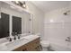 Updated bathroom with a stylish vanity, modern fixtures and neutral color scheme at 3655 Habersham Ne Rd # 203, Atlanta, GA 30305