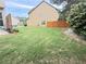 Well-maintained backyard features green grass and a wood fence at 5850 Shiloh Woods Dr, Cumming, GA 30040