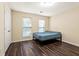 Bedroom with hardwood flooring and natural light at 105 North River Dr # A, Atlanta, GA 30350