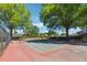 A view of the community tennis court at 105 North River Dr # A, Atlanta, GA 30350