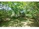 Spacious backyard featuring a well-maintained lawn, lush green trees, providing a private outdoor oasis at 1716 Beacon Hill Ne Blvd, Atlanta, GA 30329