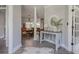 Inviting foyer showcases hardwood floors and leads into the dining area at 1668 Macy Ln, Lawrenceville, GA 30043