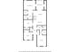 Detailed floor plan featuring a primary bedroom, kitchen, living room, dining area, and screened porch layout at 705 Beaufort Cir, Duluth, GA 30096