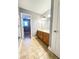 Bathroom boasts double sinks with ample counter space and tile flooring at 8967 Midlothian Ct, Winston, GA 30187
