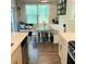 Charming breakfast nook with built-in seating, perfect for casual dining at 201 Jonquil Spring Rd, Woodstock, GA 30188