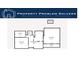 Main floor plan with measurements for living room, bedroom, dining and kitchen area at 2344 Country Club Se Dr, Conyers, GA 30013