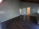 Living room with view of the bathroom and closet at 2449 Terrace Trl, Decatur, GA 30035