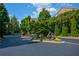Gated entrance to Glenridge Heights community at 661 Lockton Pl, Sandy Springs, GA 30342