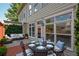 Elegant outdoor dining area on the patio, perfect for entertaining guests at 661 Lockton Pl, Sandy Springs, GA 30342