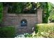 Entrance sign for Glenridge Heights community at 661 Lockton Pl, Sandy Springs, GA 30342