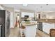 Bright kitchen featuring stainless steel appliances and a kitchen island at 4174 Chatham Crest Ln, Buford, GA 30518