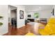 Comfortable living area features sleek washer/dryer, modern furniture, and bright natural light creating a welcoming space at 1682 Grace Se St, Atlanta, GA 30316