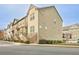 Charming multi-level townhome features a stone and vinyl facade with inviting staircase at 204 Mahnaz Dr, Atlanta, GA 30331