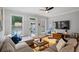 Cozy living room with a comfortable sectional sofa, hardwood floors, and natural light at 291 Goodson Nw Way, Atlanta, GA 30309